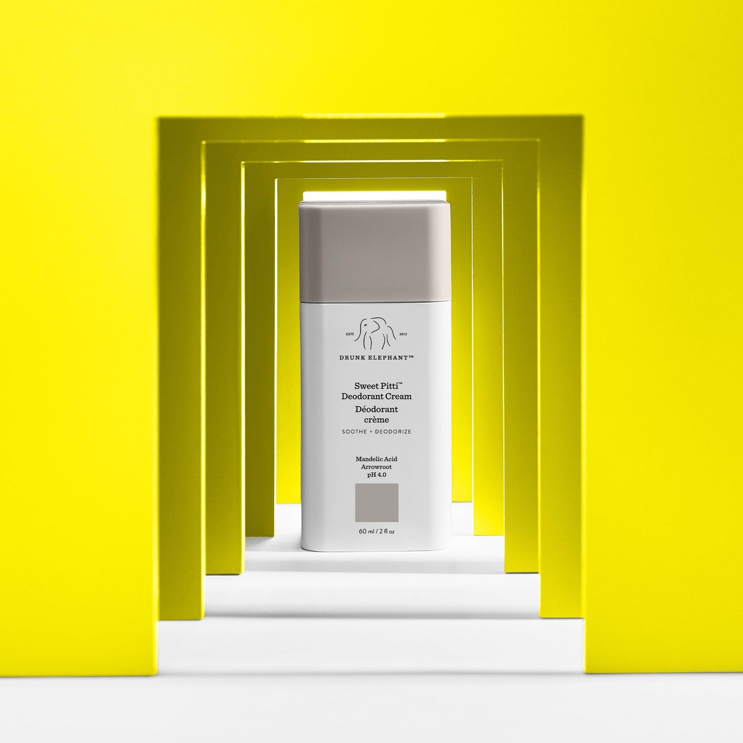 Drunk Elephant Sweet Pitti Deodorant Cream — Baking Soda & Aluminum-Free Underarm Care (60 ml)