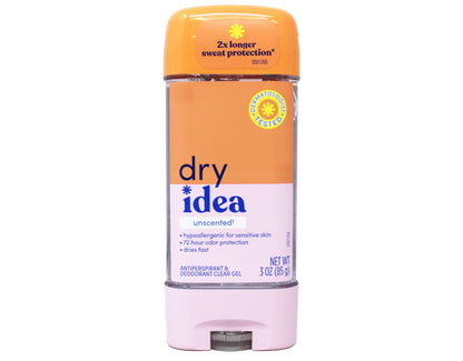 Dry Idea Advanced Dry Unscented Antiperspirant & Deodorant C | Fragrance-Free Sweat Protection