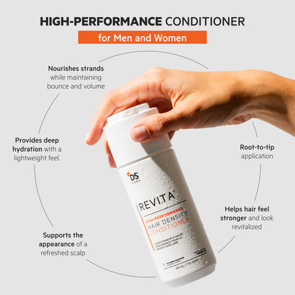 DS Laboratories Revita Conditioner Refill Pouch 500 mL – Lightweight Hydration, Color Safe, Sulfate & Silicone Free
