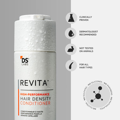 DS Labs Revita Conditioner – Scalp Refreshing Hydration, Fuller-Looking Hair, Color Safe