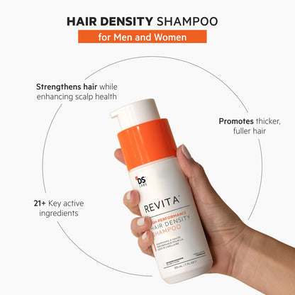 DS Laboratories Revita Shampoo & Revita Tablets Kit – Scalp First Cleanse & Daily Hair Support