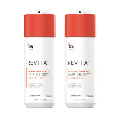 DS Laboratories Revita Shampoo 205 mL – Fuller Volume, Sulfate & Silicone Free, Color Safe, 2-Pack