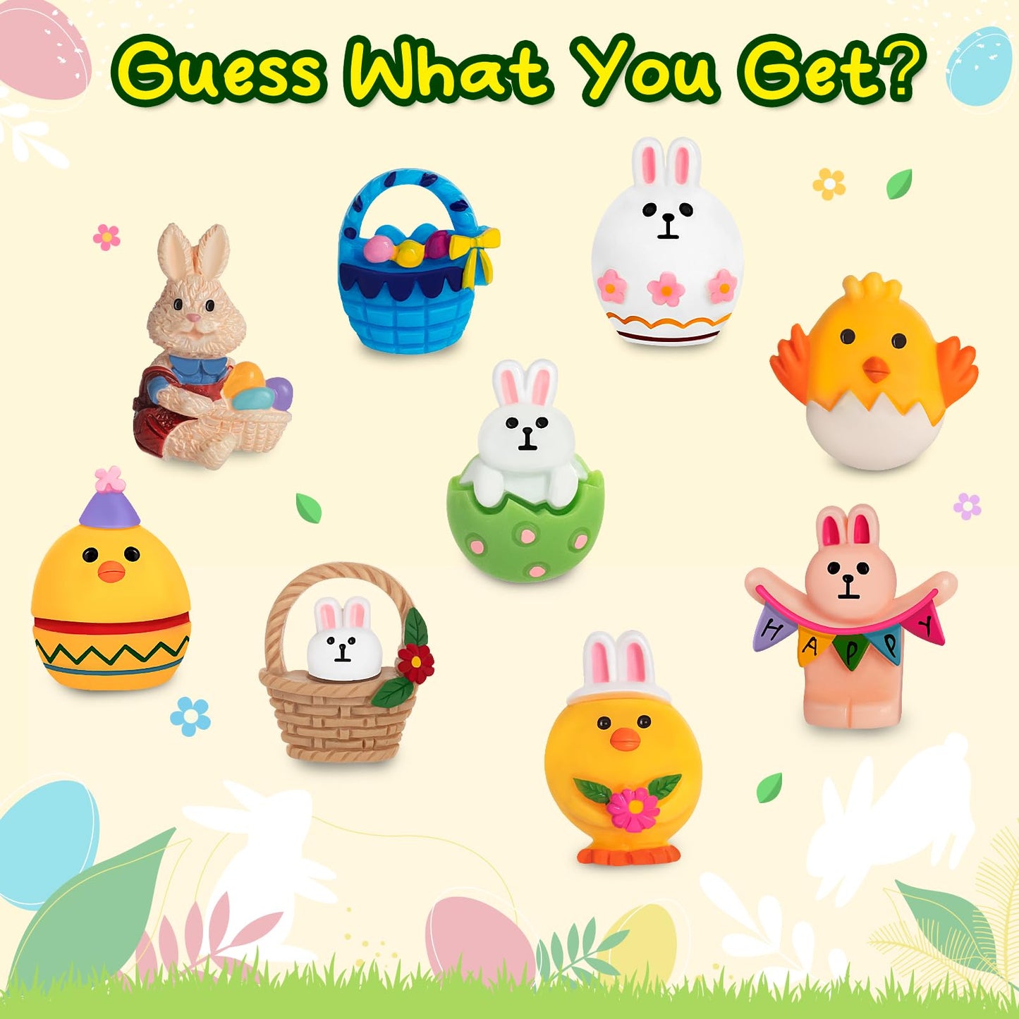 Duchong 9-Pack Easter Bubble Bath Bombs with Surprises – Natural & Kid Friendly