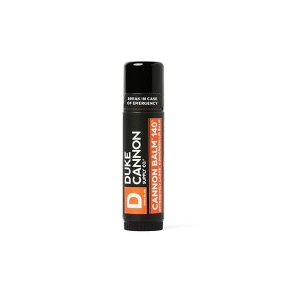 Duke Cannon Balm 140° Tactical Lip Protectant 15 Pack – Blood Orange Mint Lip Balm for Men, SPF 30, 0.56 oz Each