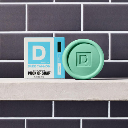 Duke Cannon Bar Soap Puck Bundle – Midway & Buck Moon, 4-Pack, 5 oz