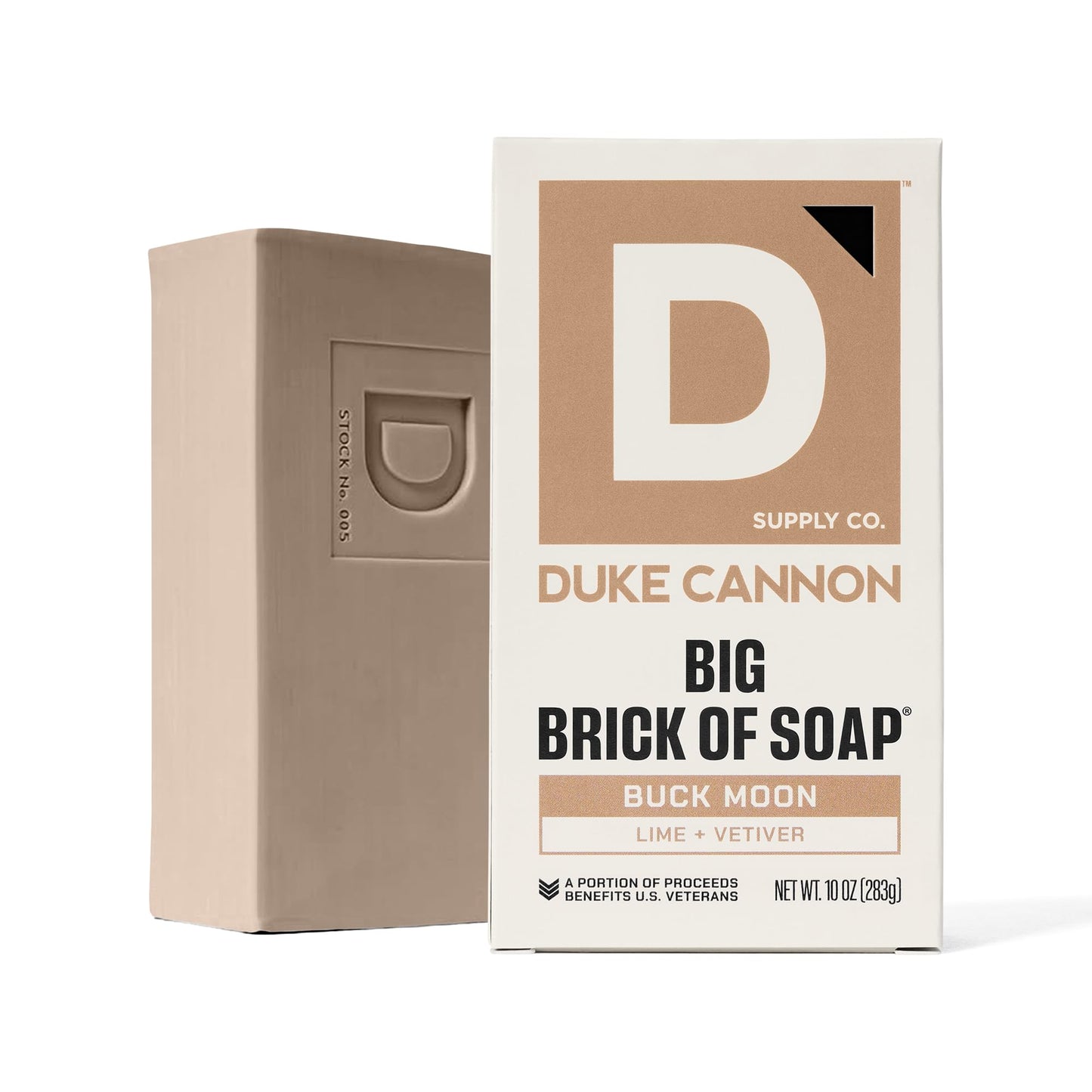 Duke Cannon Buck Moon Bar Soap Puck Bundle — 6 Pack, 5 oz Each