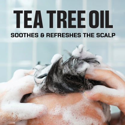 Duke Cannon 2-in-1 Tea Tree Hair Wash & Sawtooth Body Wash Bundle – Masculine Scent