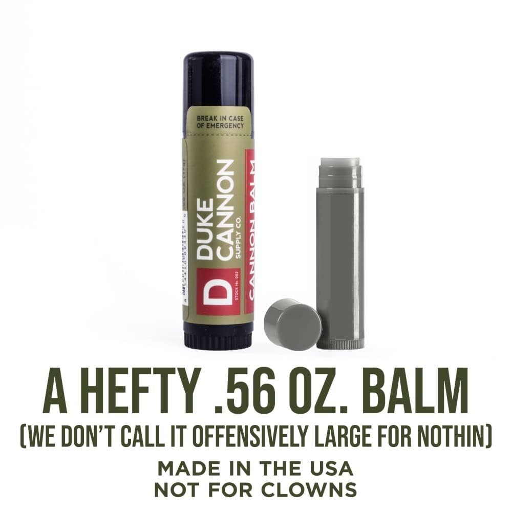 Duke Cannon Lip Balm Bundle 140° SPF 30 + Tactical SPF 15 | Blood Orange Mint & Fresh Mint