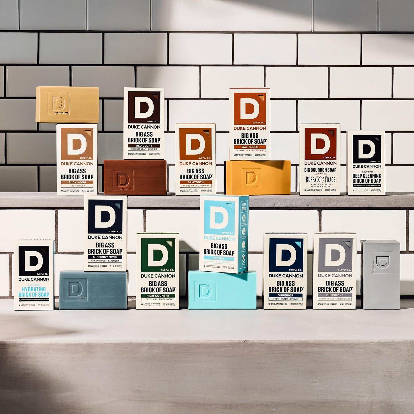 Duke Cannon Pumpkin Spice Latte Bar Soap 3-Pack – Limited Edition 10 oz Big Brick, Masculine Fall Scent