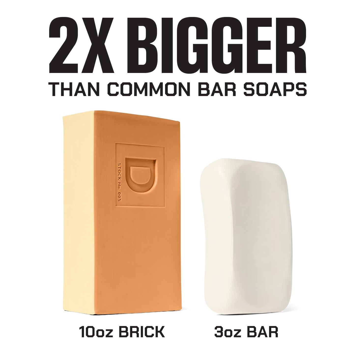 Duke Cannon Pumpkin Spice Latte Bar Soap 3-Pack – Limited Edition 10 oz Big Brick, Masculine Fall Scent