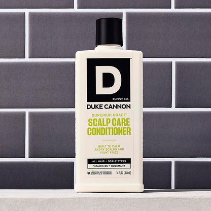 Duke Cannon Superior Grade Scalp Care Conditioner for Men, 14 oz – Vitamin B5 Hydration, Rosemary & Arnica