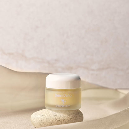 DumiDang Chickpea Cream – Korean Traditional Vegan Skincare with Fermented Chickpeas, Squalane & Shea Butter (50g) | 1.76 oz