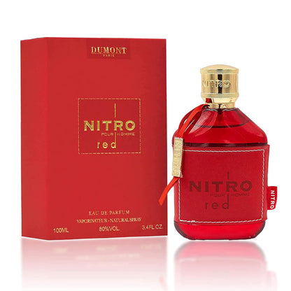 Dumont Nitro Red Pack of 2 Eau de Parfum Set – 3.45 fl oz Each