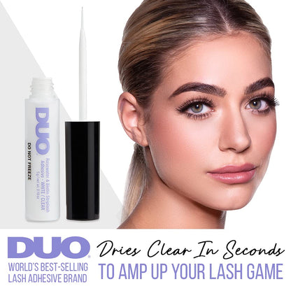 DUO Rosewater & Biotin Striplash Adhesive – Clear, 2-Pack