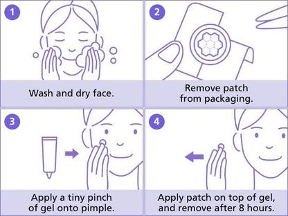 DWEasyDerm EasyDerm Micro Point Acne Patch Duo – 10 Magnesium Patches + 6 Calming Microdart Patches | 2-Step K-Beauty Skincare Kit