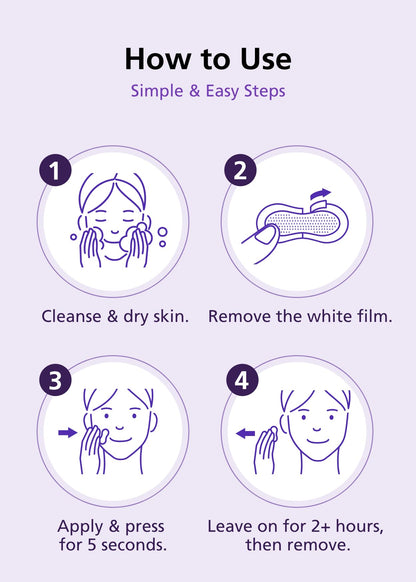 DWEasyDerm Easyderm PDRN Anti-Wrinkle Patch – Under Eye & Smile Lines, 8 Patches, Collagen & EGF