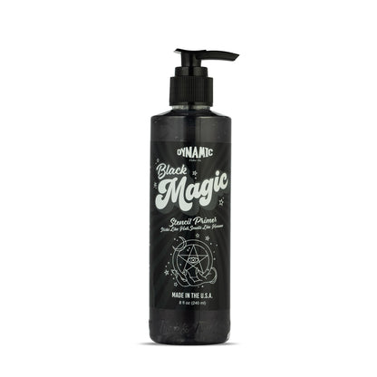 Dynamic Color Co Black Magic Stencil Primer Gel – 8 oz, USA Made