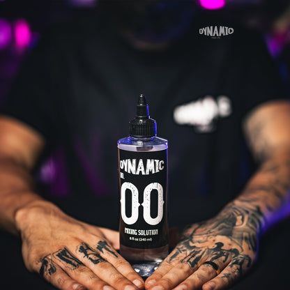 Dynamic Color Co No. 00 Tattoo Ink Mixing Solution – Premium Shading, Hospital-Grade Water, Witch Hazel | Made in USA