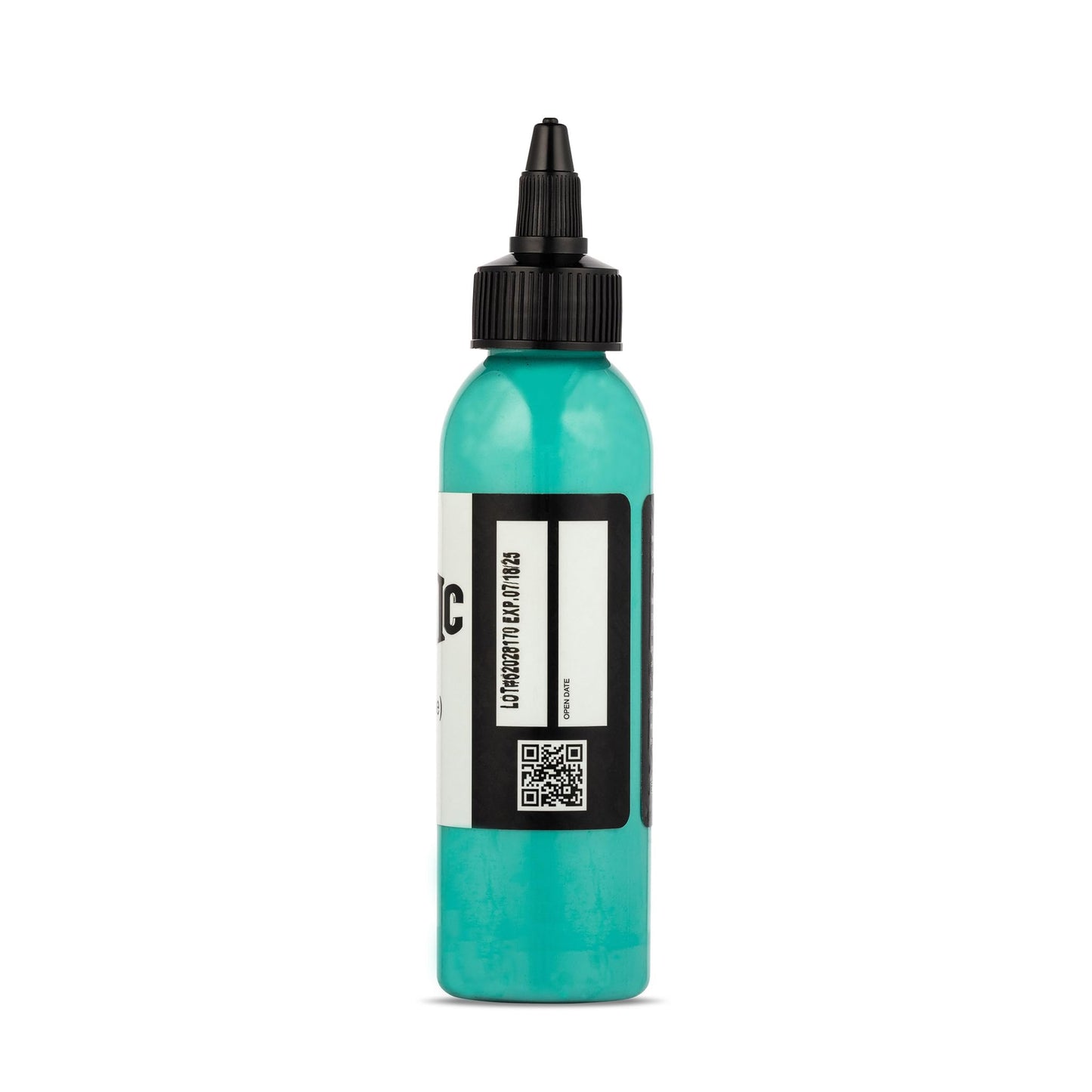 Dynamic Color Co Turquoise Tattoo Ink — 1 oz Bottle, Long-Lasting, Vivid Color, Sterilized, Made in USA