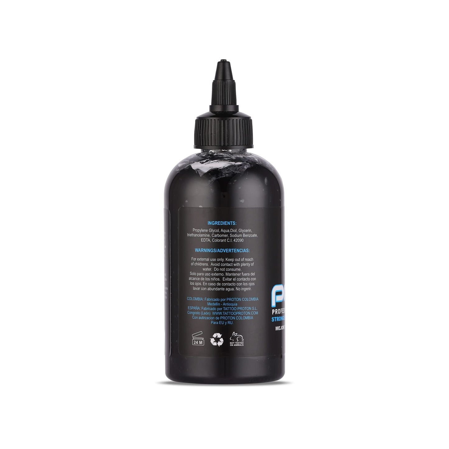 Dynamic Color Co Proton Tattoo Stencil Primer Gel - Black, 8oz