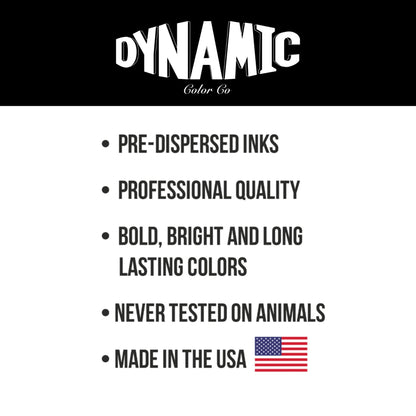 Dynamic Color Co Chinese Red Tattoo Ink – USA-Made, Sterilized, Vegan, 1oz