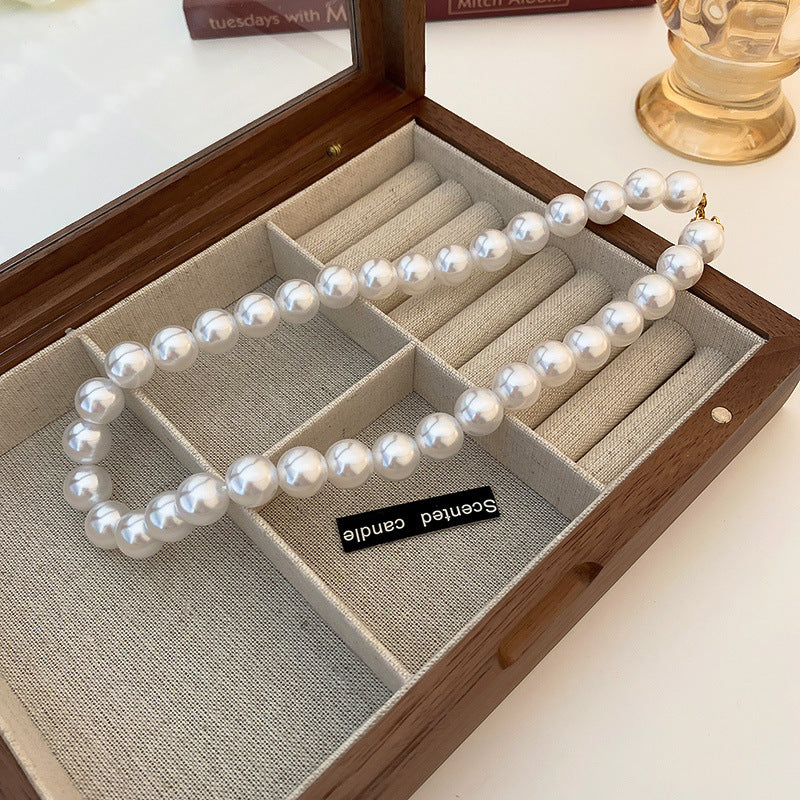 Retro Large Pearl Necklaces