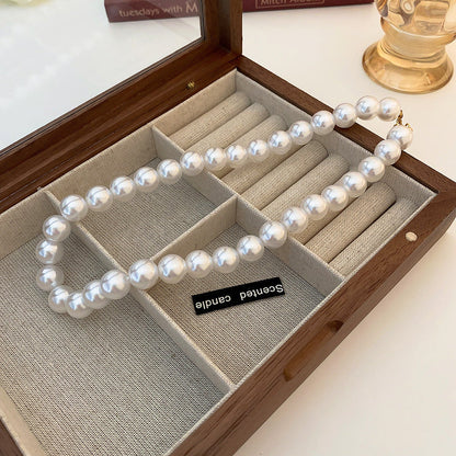 Retro Large Pearl Necklaces