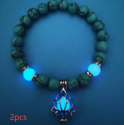 Energy Luminous Lotus Flower Bracelet