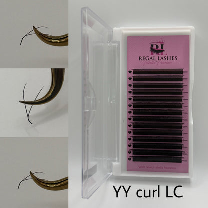 Extensii pre-made 2D YY curbura L