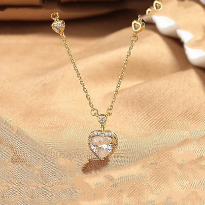 Luxury Heart-Shaped Necklace