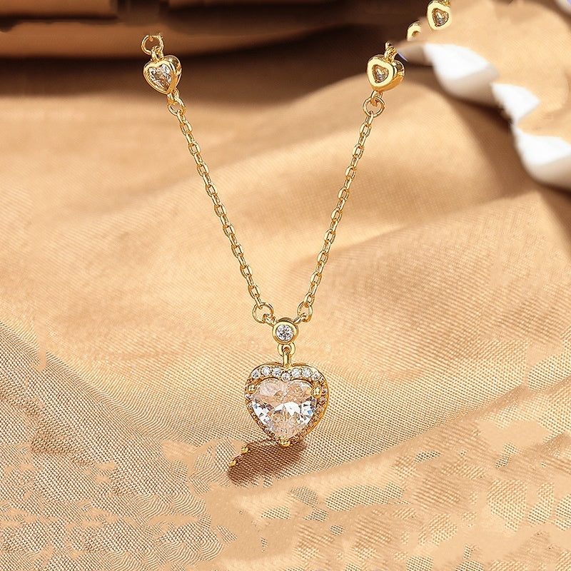 Luxury Heart-Shaped Necklace