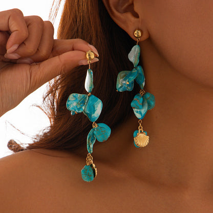 Classic Conch Pendant Jewellery Set for Women