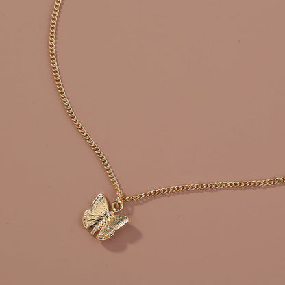 Gold Butterfly Necklace