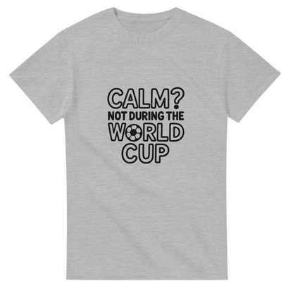 Calm? Never. England Match Day Heavyweight Unisex Crewneck T-Shirt | Football World Cup 2026 Tee