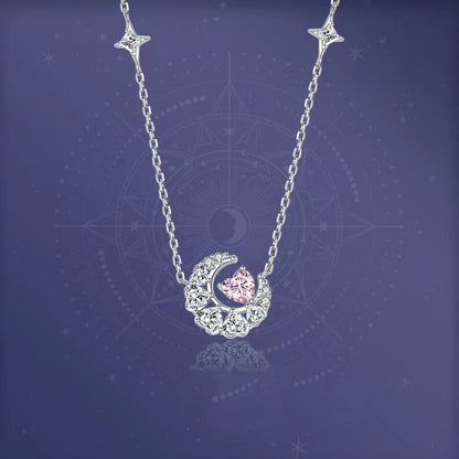 Stars and Moon Necklace
