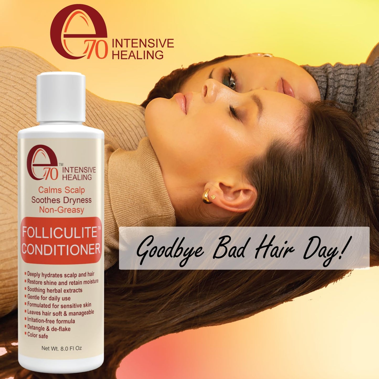e70 Folliculitis Treatment Conditioner - 3% BHA, Tea Tree & Chamomile, 8 fl oz