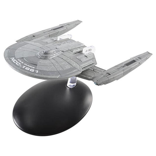 #09 U.S.S. Clarke NCC-1661 (Malachowski-class) Discovery Diecast Model Ship (Eaglemoss / Star Trek)