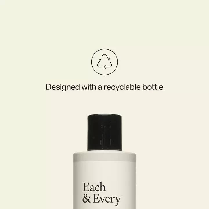 Each & Every Sensitive Skin Body Wash – Citrus & Vetiver | All-Natural, Paraben-Free, Cruelty-Free (10 oz)