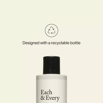 Each & Every Sensitive Skin Body Wash – Rose & Vanilla | Moisturizing, All-Natural, Recyclable Packaging