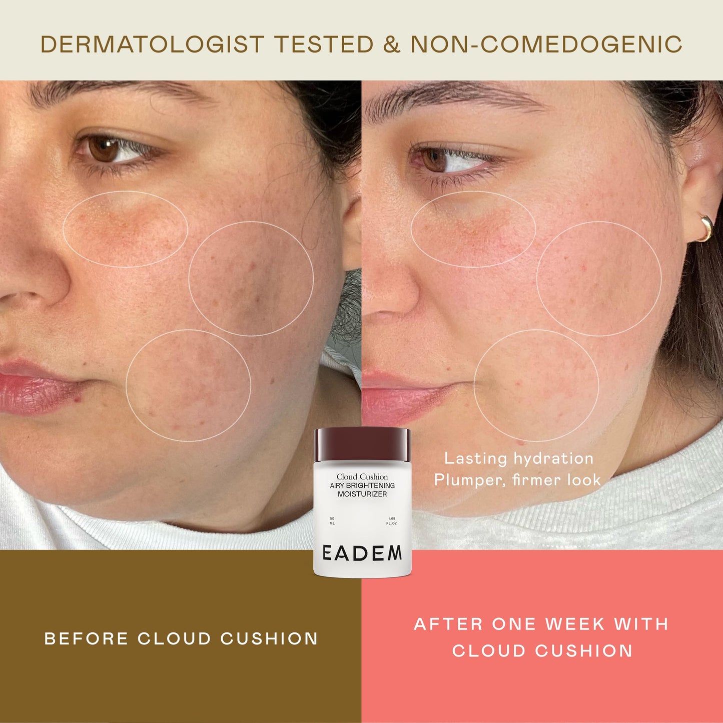 EADEM Cloud Cushion Plush Moisturizer with Ceramides & Peptides