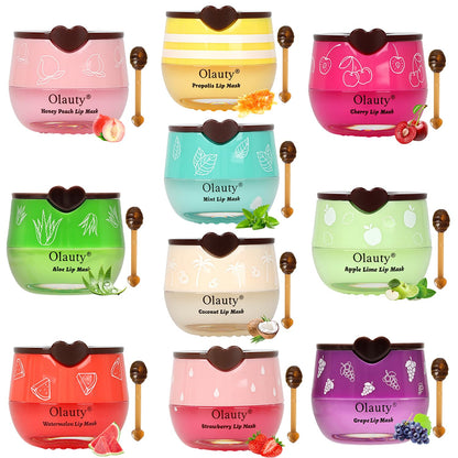 Eakroo 10-Piece Bee Lip Balm Honey Pot Set — Hydration & Shine