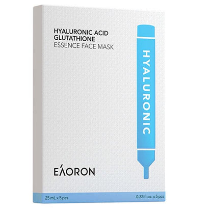 Eaoron Hyalu Acid Glutathione Mask 25ml x5 — Hydration, Firming & Soothing