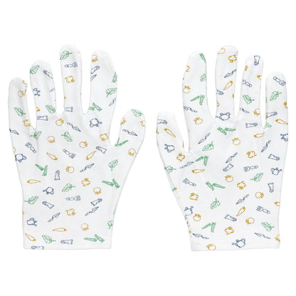 Earth Therapeutics Beauty Gloves Garden Print – Overnight Hand Therapy (1 Pair)