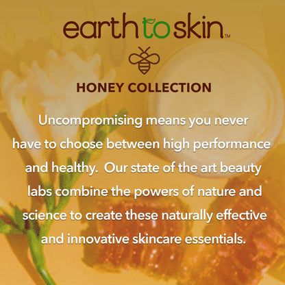 Earth To Skin Honey Royal Jelly Eye Cream – Calming Hydration for Under-Eye, 0.75 fl oz