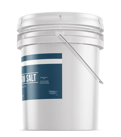Earthborn Elements Epsom Salt (5 Gallon) — Pure Magnesium Sulfate, Quick-Dissolving Bath Salt