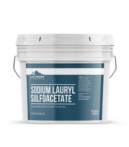 Earthborn Elements SLSA Bath Bomb Additive (2 Gallon) – Gentle Foam, Pure & Undiluted