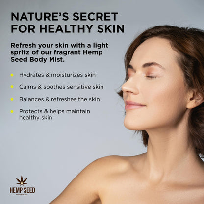 Earthly Body Moroccan Nights Body Mist – 8 oz | Hydrating Skin Spray & Linen Refresh