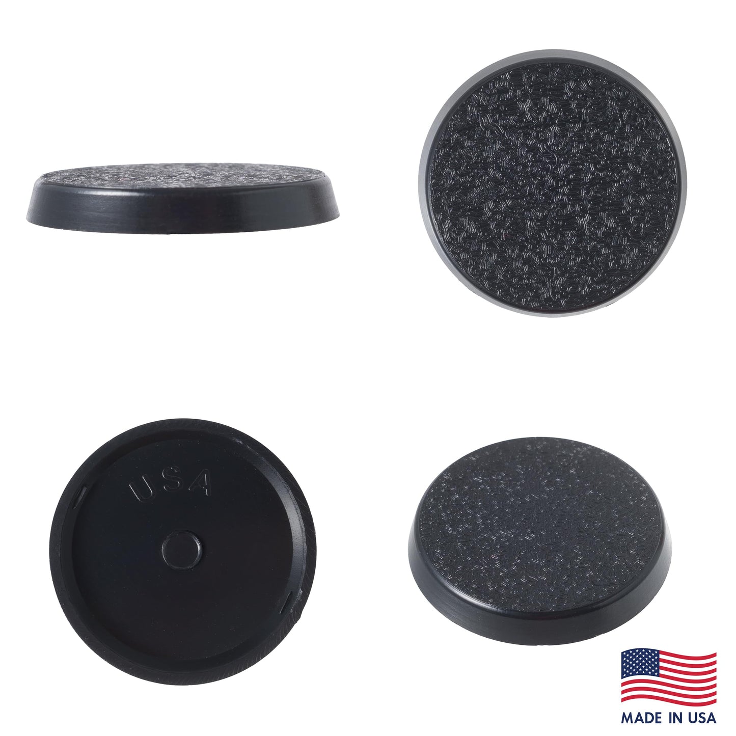 EasyPegs 28.5mm Textured Round Bases – 120 Count for Wargames & Tabletop Miniatures