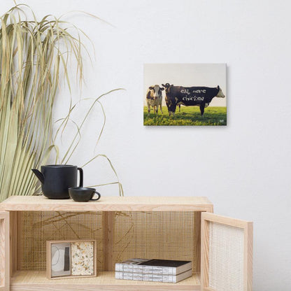 Eat More Chicken - Canvas Print