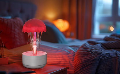 Jellyfish Aesthetic Aromatherapy Diffuser with 7-Color LED Light